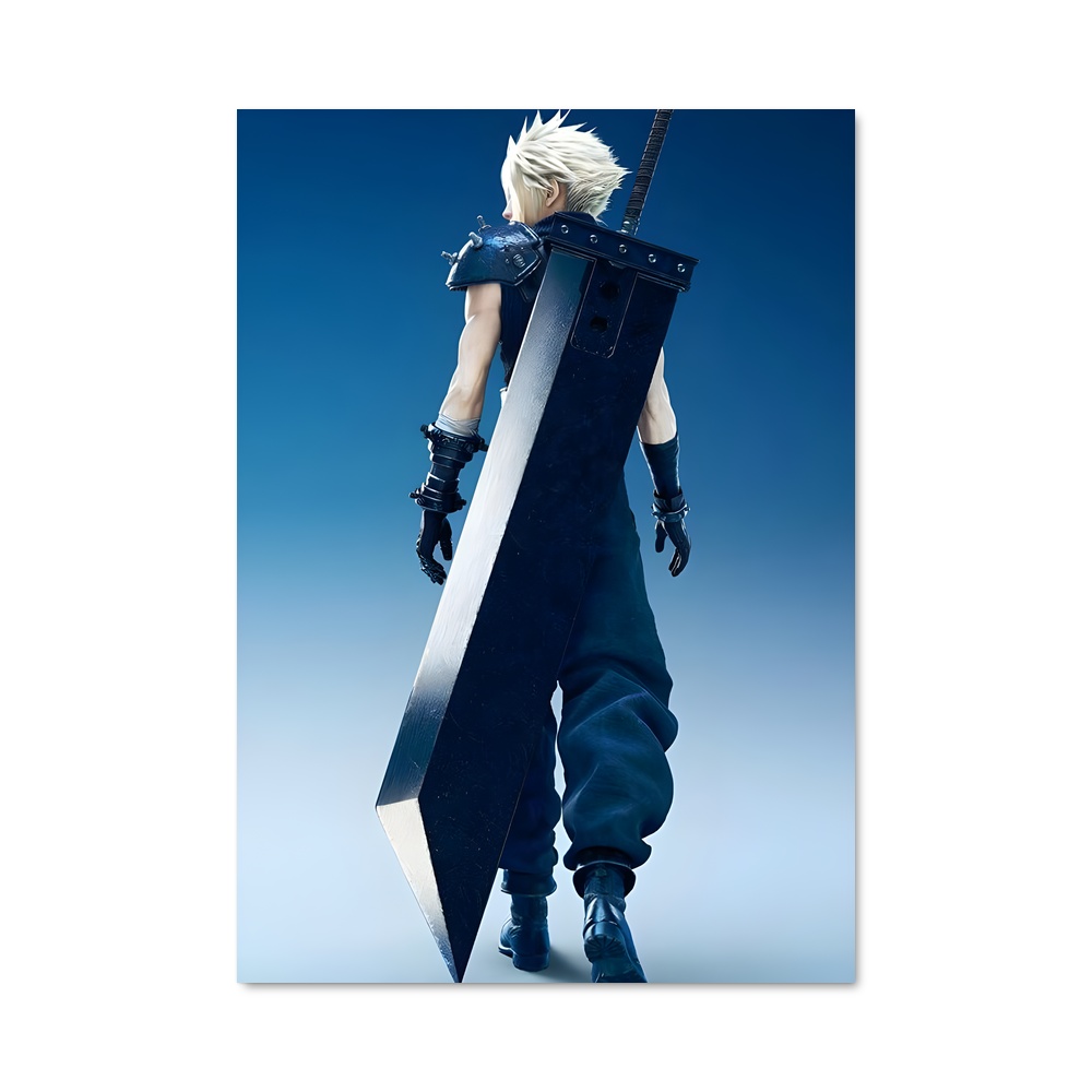 Poster Cloud de strife – affiche Final Fantasy
